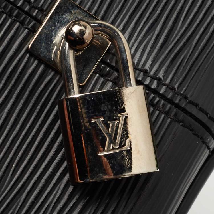 Pre Owned Louis Vuitton Black Epi Leather Montaigne GM Bag