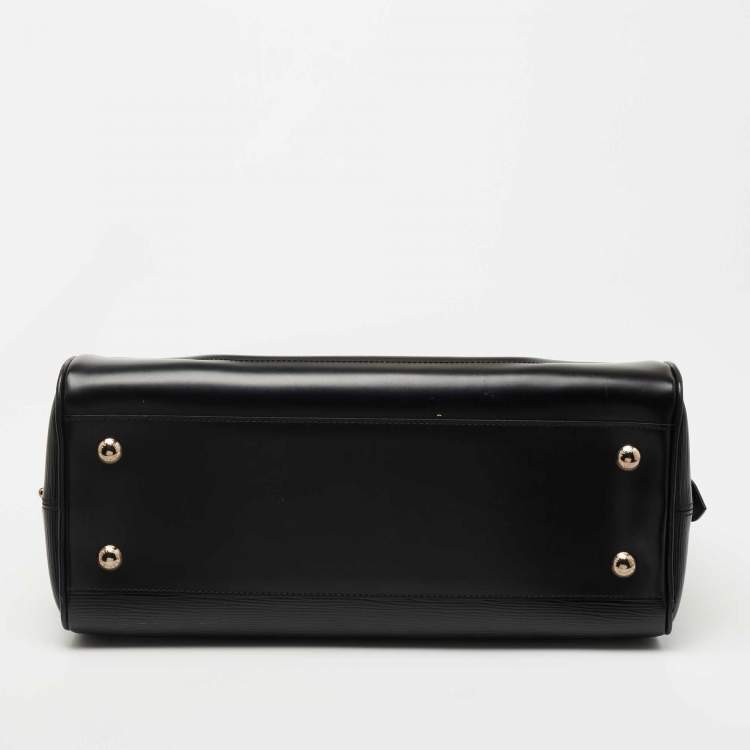 Pre Owned Louis Vuitton Black Epi Leather Montaigne GM Bag