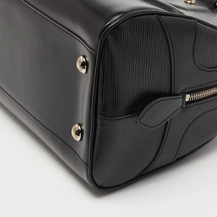 Pre Owned Louis Vuitton Black Epi Leather Montaigne GM Bag