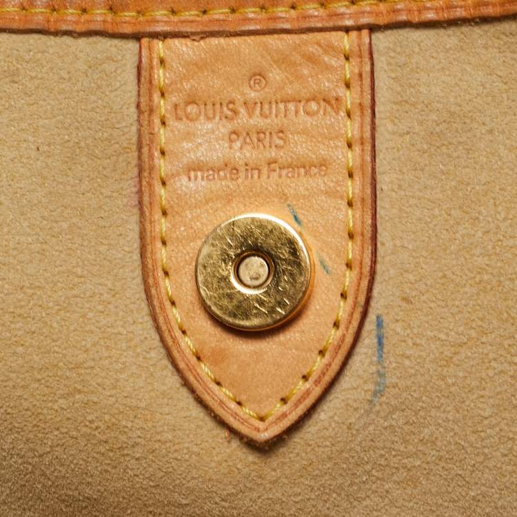 Pre Owned Louis Vuitton Monogram Canvas Galliera PM Bag