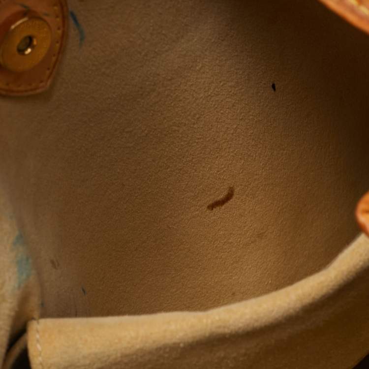 Pre Owned Louis Vuitton Monogram Canvas Galliera PM Bag