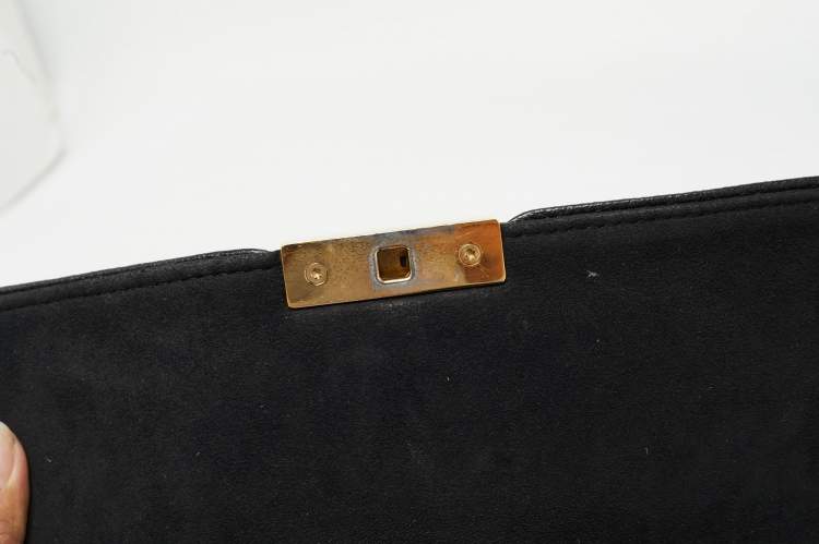 Pre Owned Louis Vuitton Black Monogram Empreinte Leather Saint Sulpice PM Bag