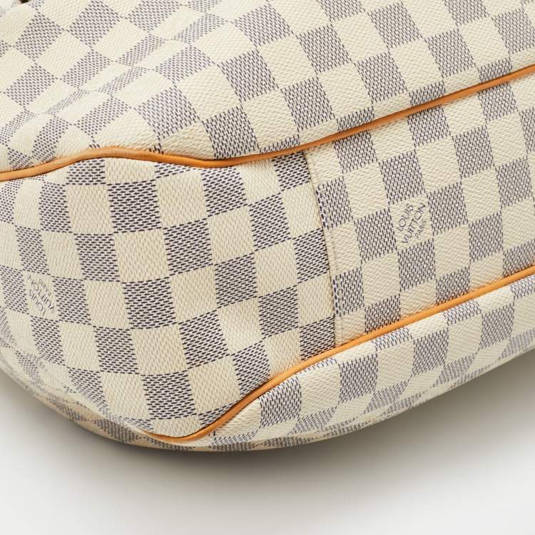 Pre Owned Louis Vuitton Damier Azur Canvas Evora MM Bag