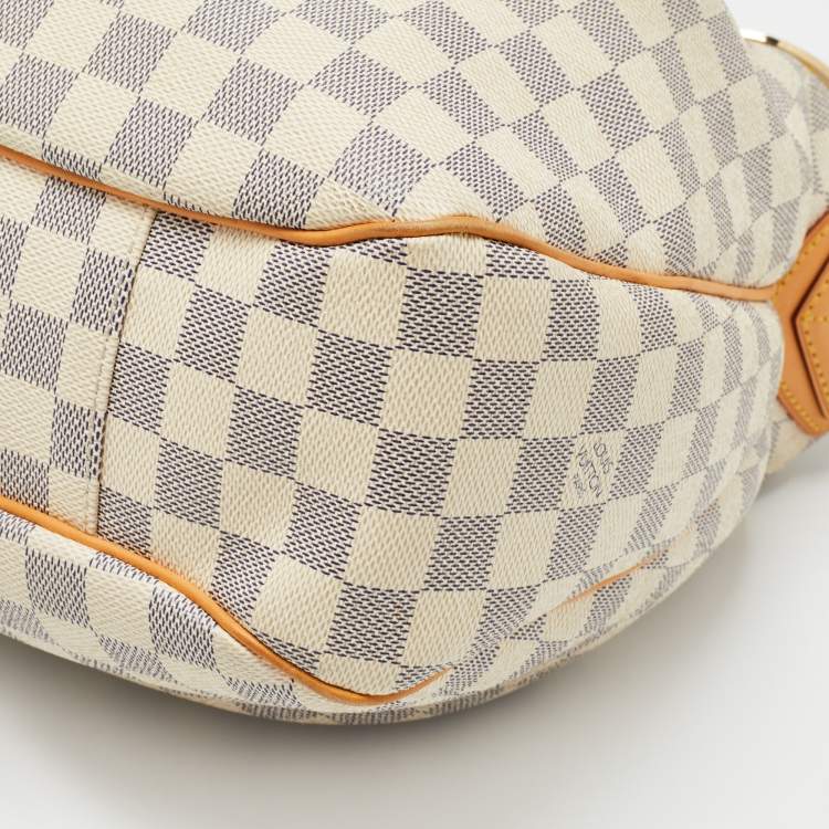 Pre Owned Louis Vuitton Damier Azur Canvas Evora MM Bag
