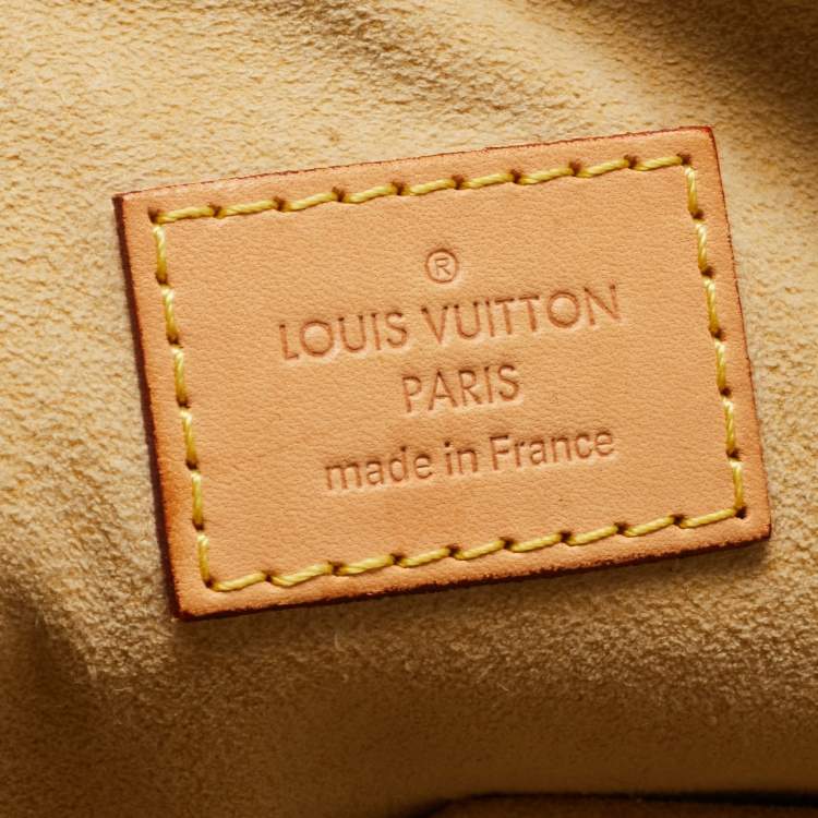 Pre Owned Louis Vuitton Damier Azur Canvas Evora MM Bag