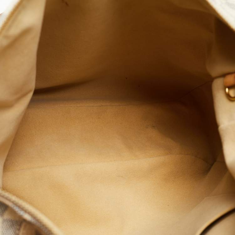 Pre Owned Louis Vuitton Damier Azur Canvas Evora MM Bag