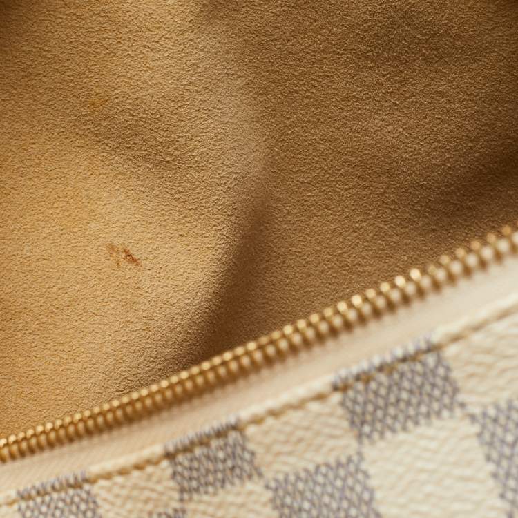 Pre Owned Louis Vuitton Damier Azur Canvas Evora MM Bag