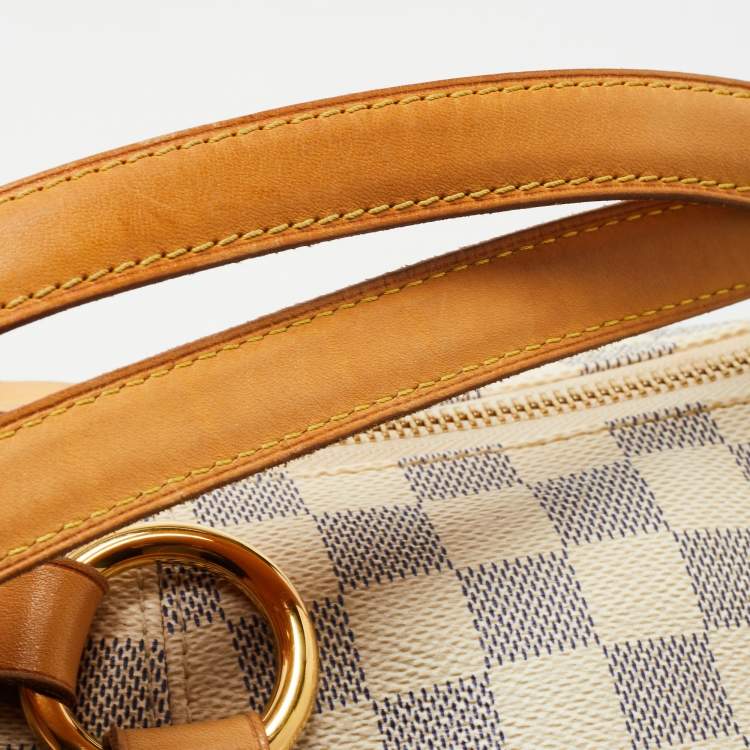 Pre Owned Louis Vuitton Damier Azur Canvas Evora MM Bag