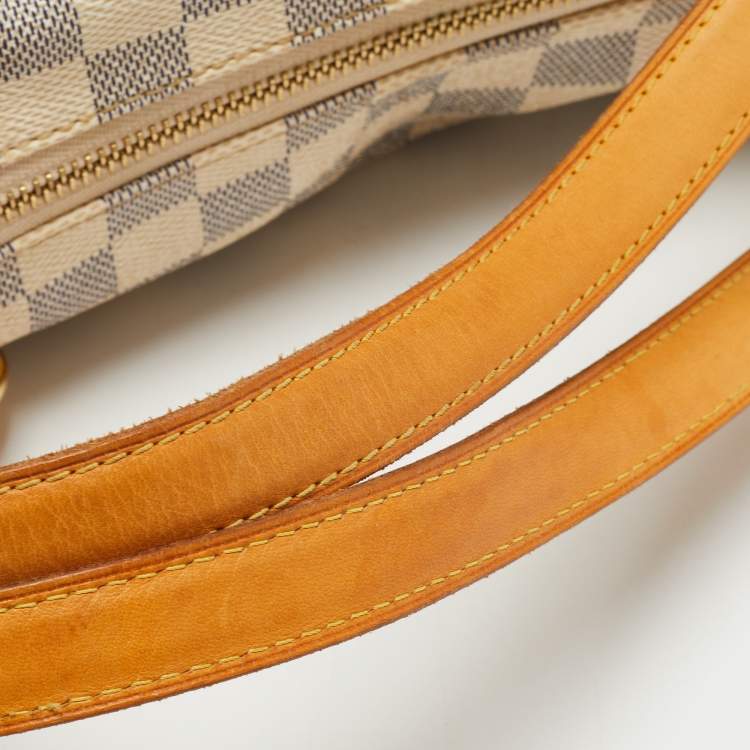 Pre Owned Louis Vuitton Damier Azur Canvas Evora MM Bag
