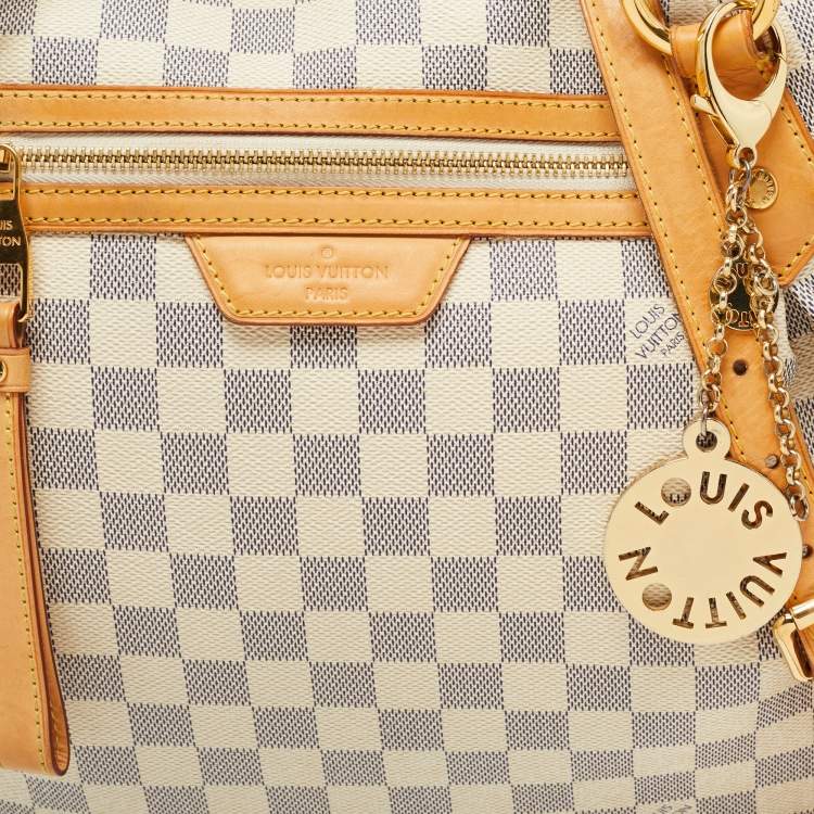 Pre Owned Louis Vuitton Damier Azur Canvas Evora MM Bag