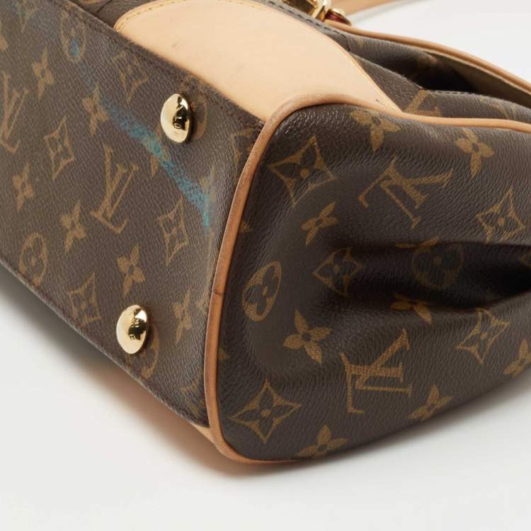 Pre Owned Louis Vuitton Monogram Canvas and Leather Beverly MM Bag