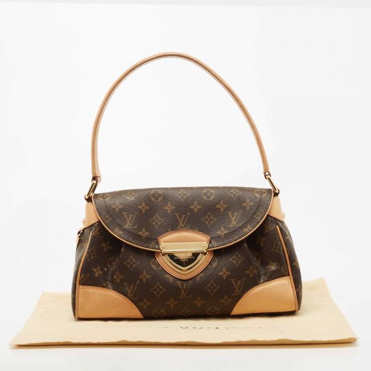 Pre Owned Louis Vuitton Monogram Canvas and Leather Beverly MM Bag