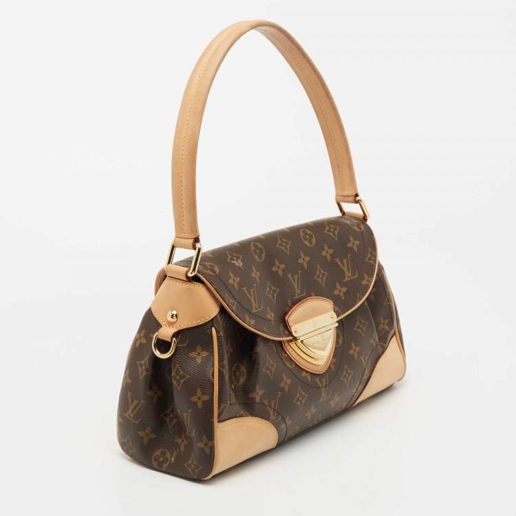 Pre Owned Louis Vuitton Monogram Canvas and Leather Beverly MM Bag