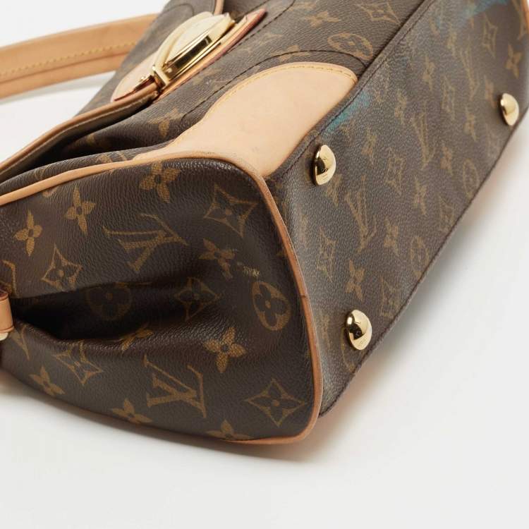 Pre Owned Louis Vuitton Monogram Canvas and Leather Beverly MM Bag