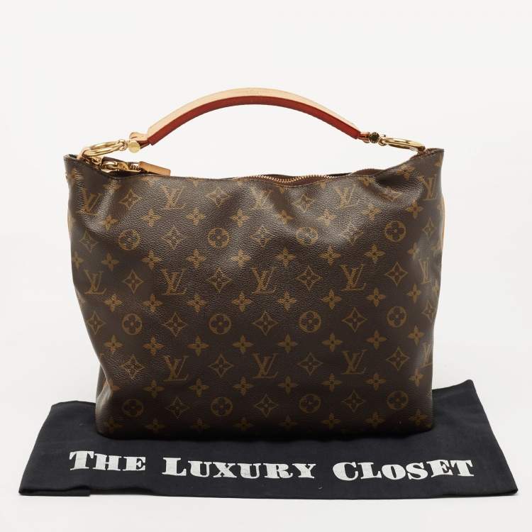 Pre Owned Louis Vuitton Monogram Canvas Sully PM Bag