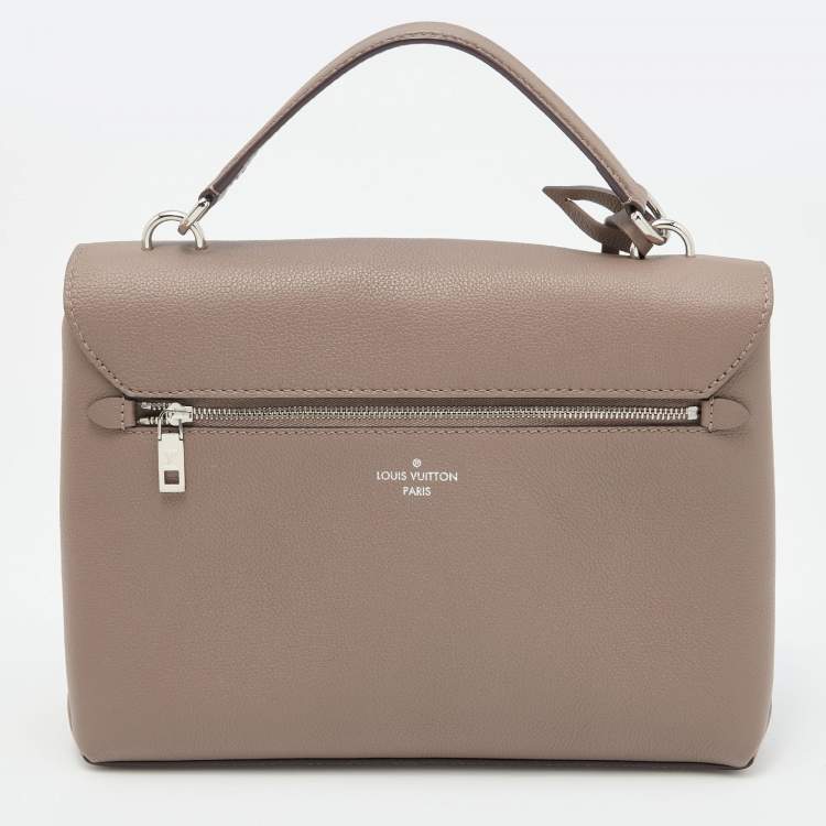 Pre Owned Louis Vuitton Brown Leather Mylockme Ever BB Bag