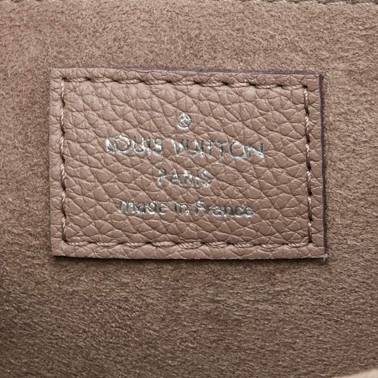 Pre Owned Louis Vuitton Brown Leather Mylockme Ever BB Bag
