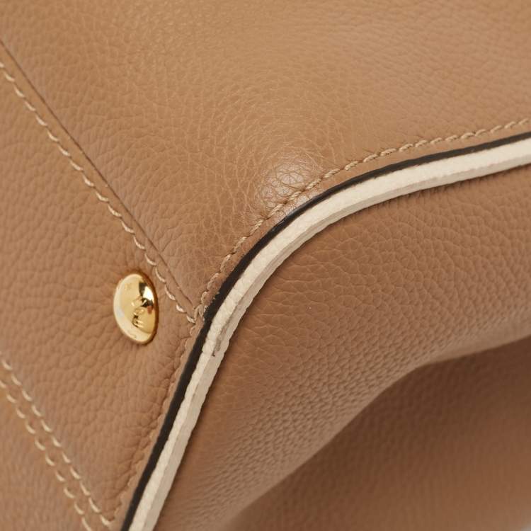 Pre Owned Louis Vuitton Sesame Monogram Canvas and Leather Double V Bag