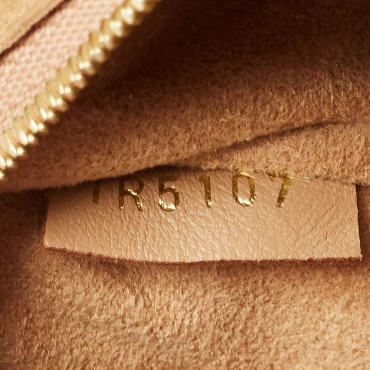 Pre Owned Louis Vuitton Sesame Monogram Canvas and Leather Double V Bag