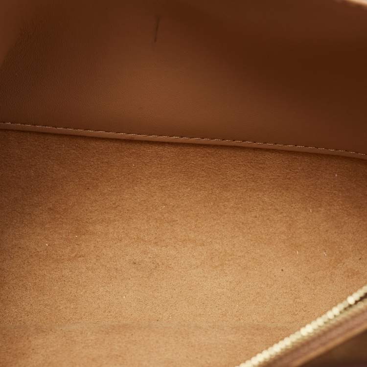 Pre Owned Louis Vuitton Sesame Monogram Canvas and Leather Double V Bag