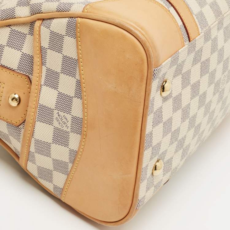 Pre Owned Louis Vuitton Damier Azur Canvas Berkeley Bag