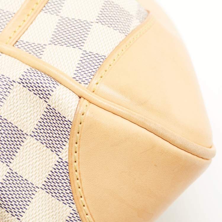 Pre Owned Louis Vuitton Damier Azur Canvas Berkeley Bag