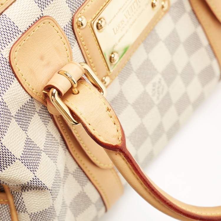 Pre Owned Louis Vuitton Damier Azur Canvas Berkeley Bag