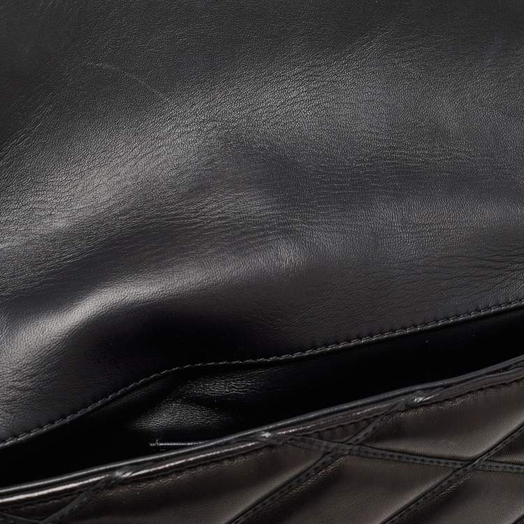 Pre Owned Louis Vuitton Black Quilted Leather GO-14 Malletage MM Bag