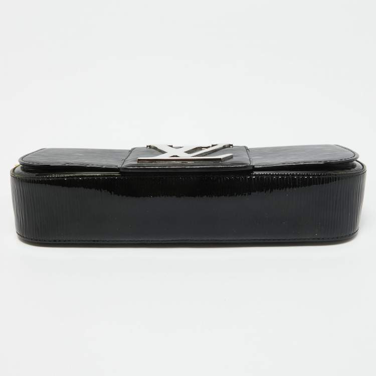 Pre Owned Louis Vuitton Black Electric Epi Leather Sobe Clutch