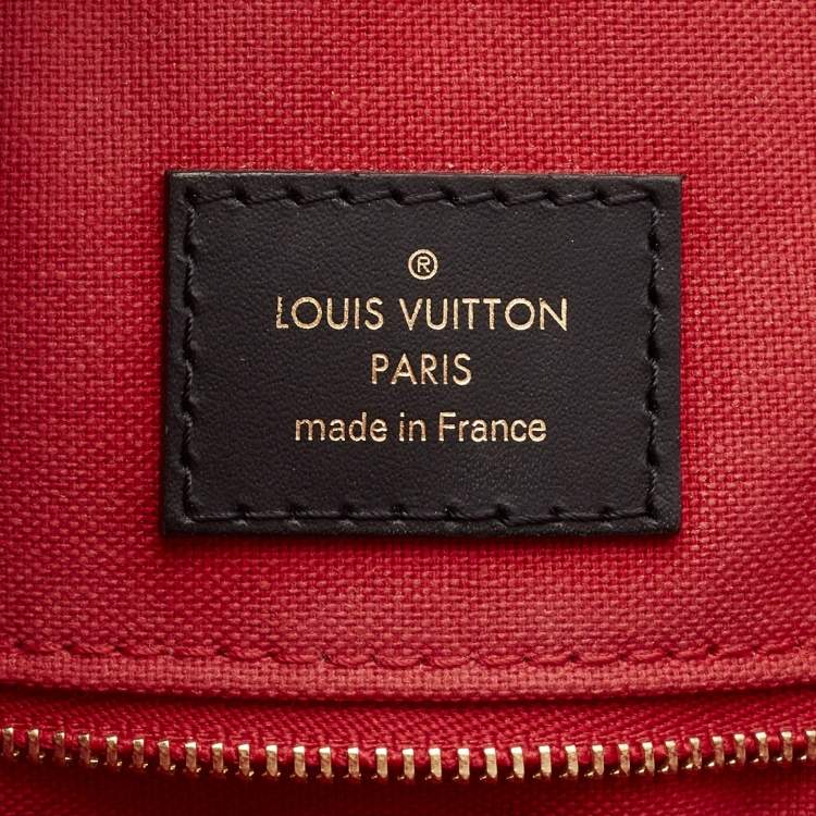 Pre Owned Louis Vuitton Monogram Reverse Giant Canvas OnTheGo GM Bag