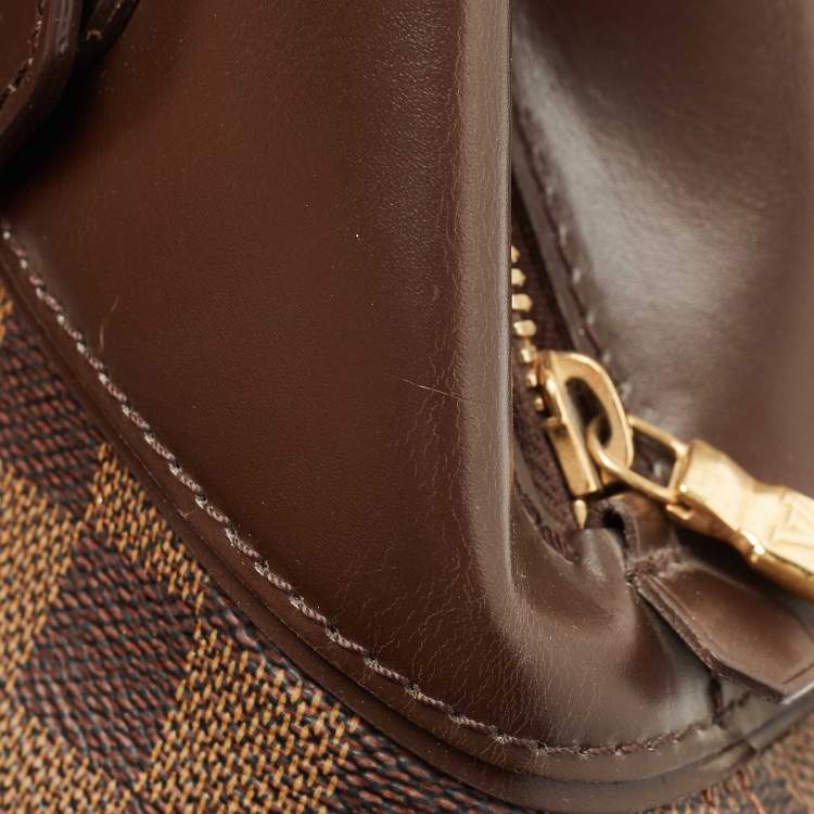 Pre Owned Louis Vuitton Damier Ebene Canvas Sistina GM Bag