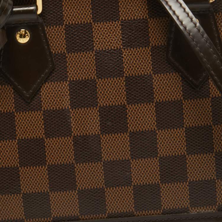 Pre Owned Louis Vuitton Damier Ebene Canvas Alma BB Bag