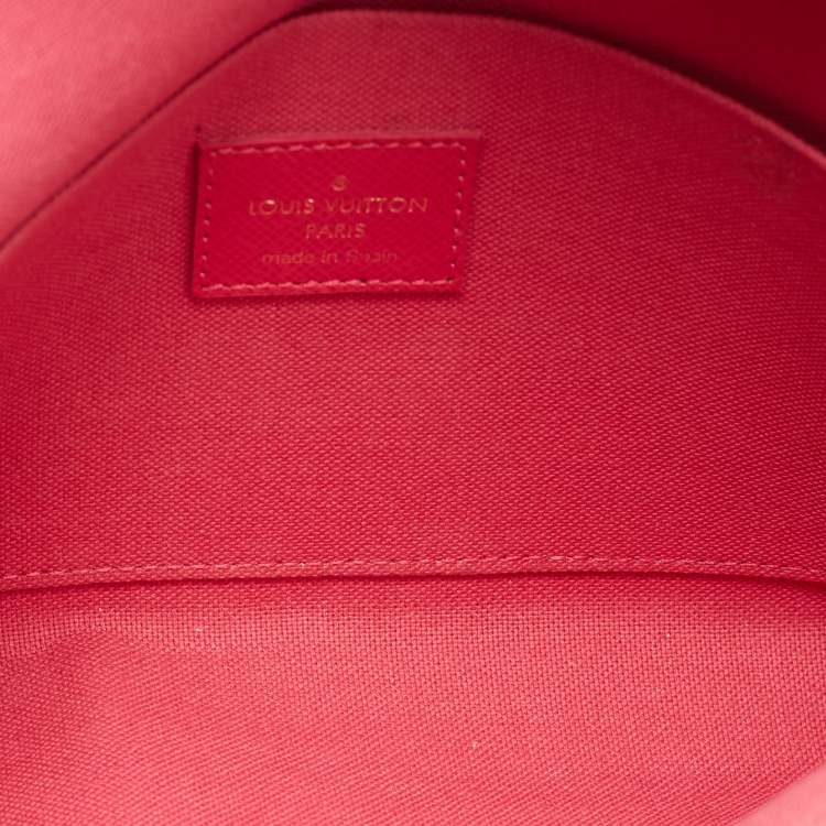 Pre Owned Louis Vuitton Monogram Canvas Limited Edition Vivienne Felicie Pochette Bag