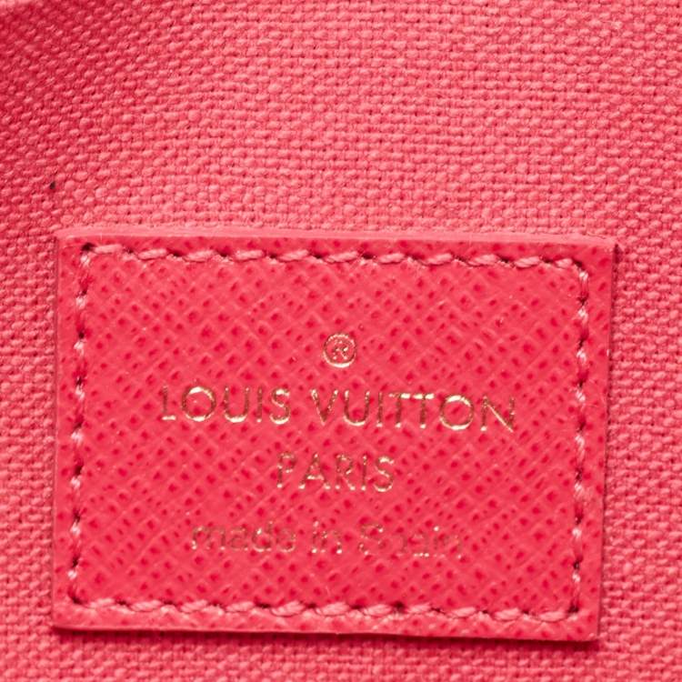 Pre Owned Louis Vuitton Monogram Canvas Limited Edition Vivienne Felicie Pochette Bag