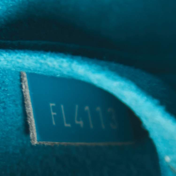 Pre Owned Louis Vuitton Teal Epi Leather Alma BB Bag