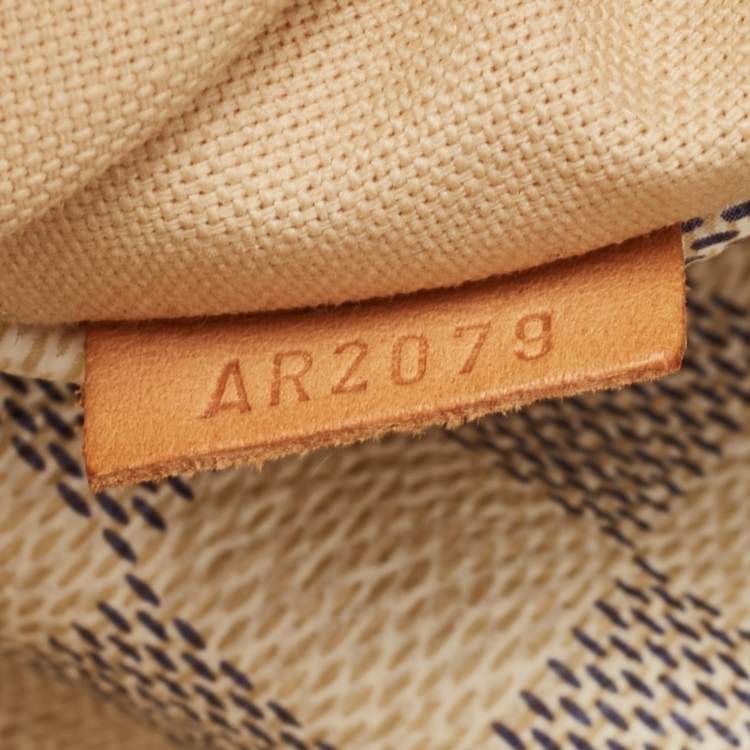 Pre Owned Louis Vuitton Damier Azur Totally PM Bag