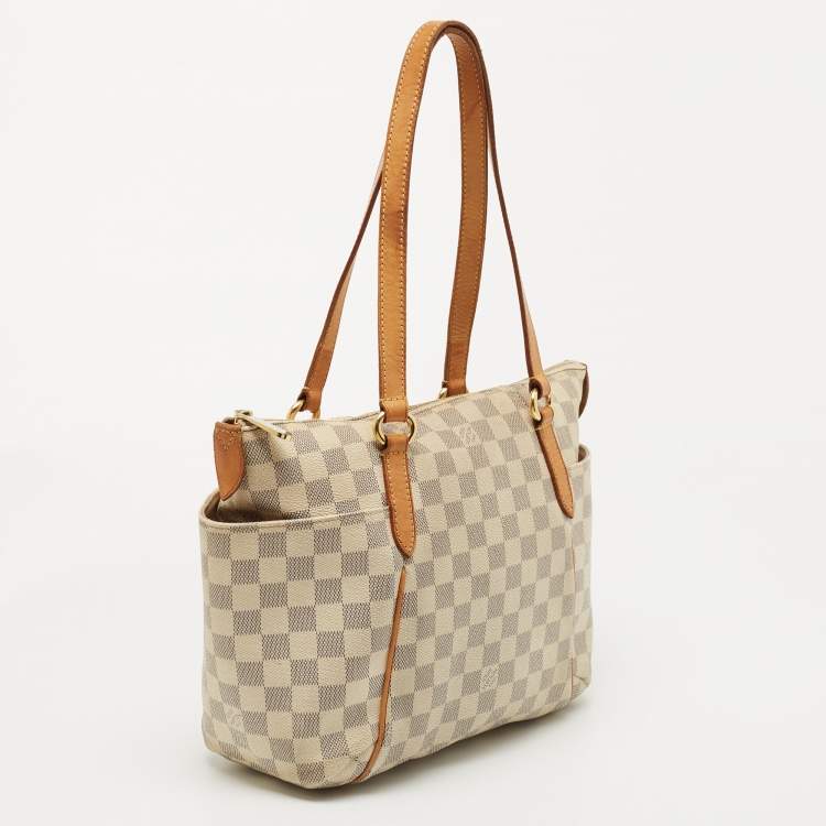 Pre Owned Louis Vuitton Damier Azur Totally PM Bag