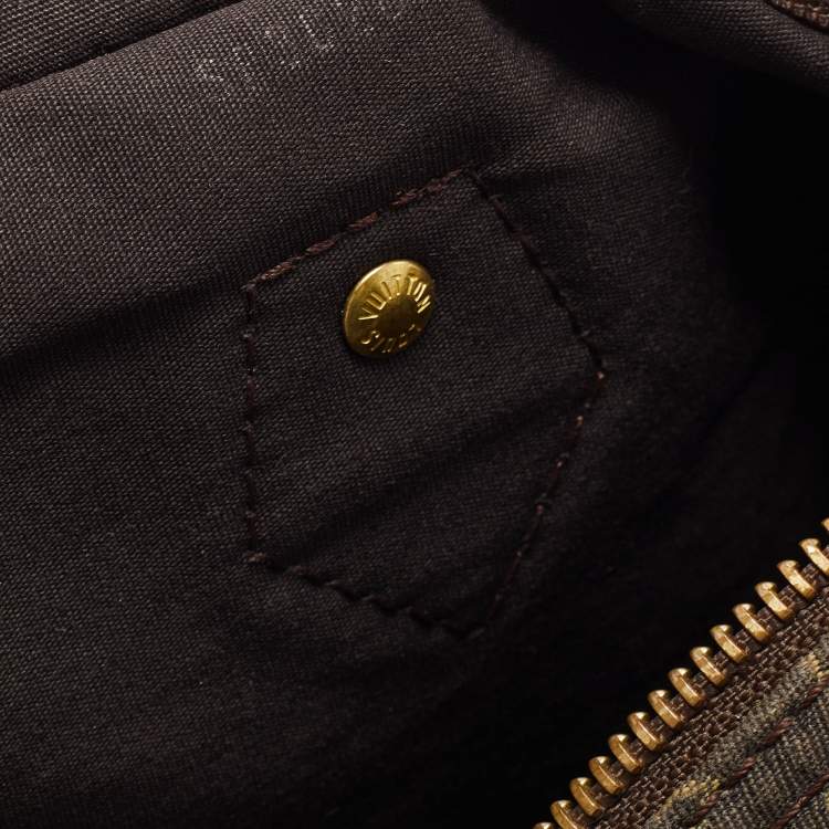 Pre Owned Louis Vuitton Monogram Canvas Mini Lin Speedy 30 Bag