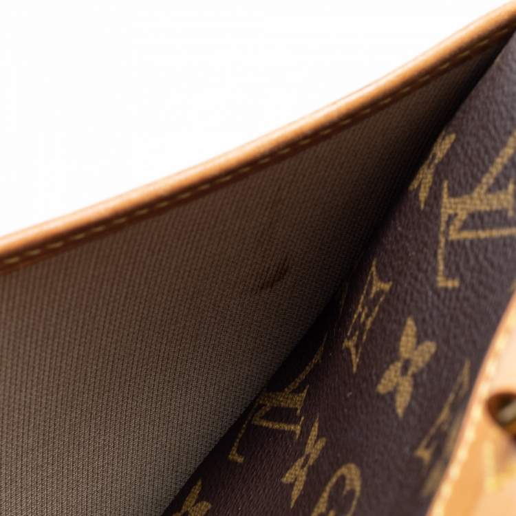 Pre Owned Louis Vuitton Monogram Canvas Deauville Bag