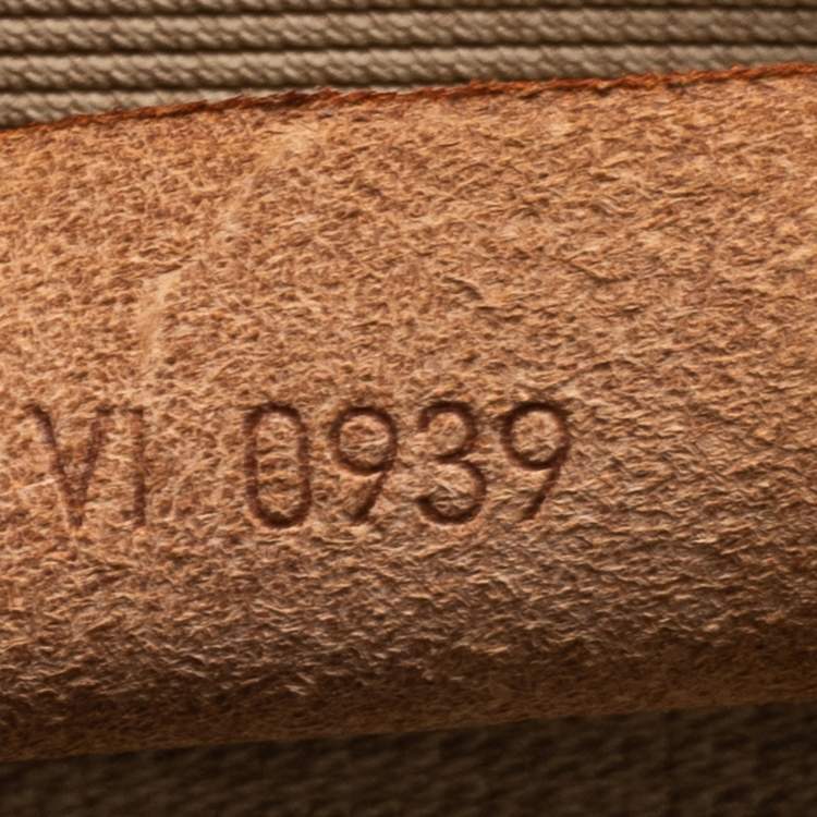 Pre Owned Louis Vuitton Monogram Canvas Deauville Bag