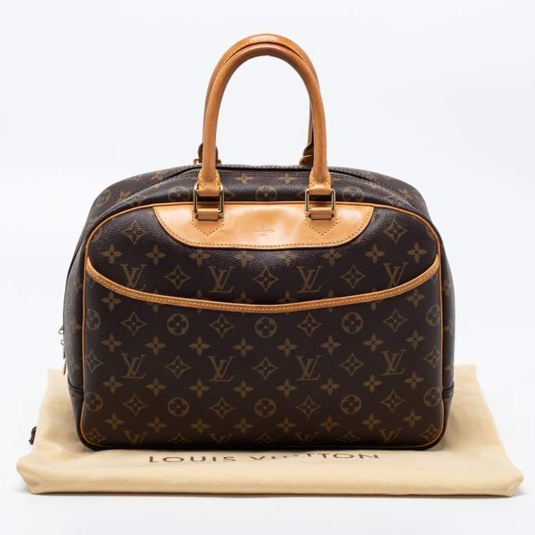Pre Owned Louis Vuitton Monogram Canvas Deauville Bag