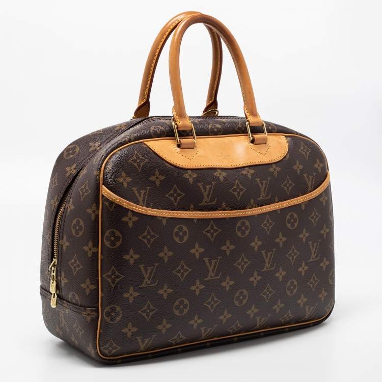 Pre Owned Louis Vuitton Monogram Canvas Deauville Bag