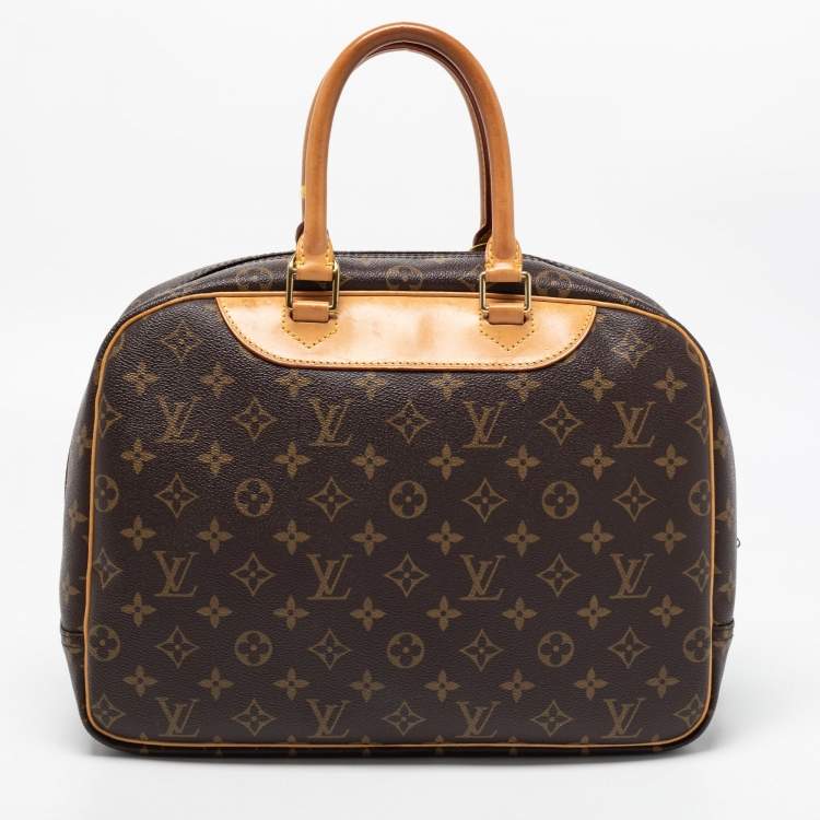 Pre Owned Louis Vuitton Monogram Canvas Deauville Bag