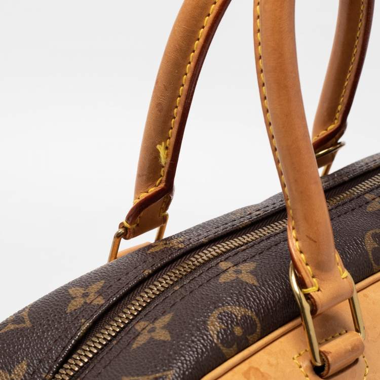 Pre Owned Louis Vuitton Monogram Canvas Deauville Bag
