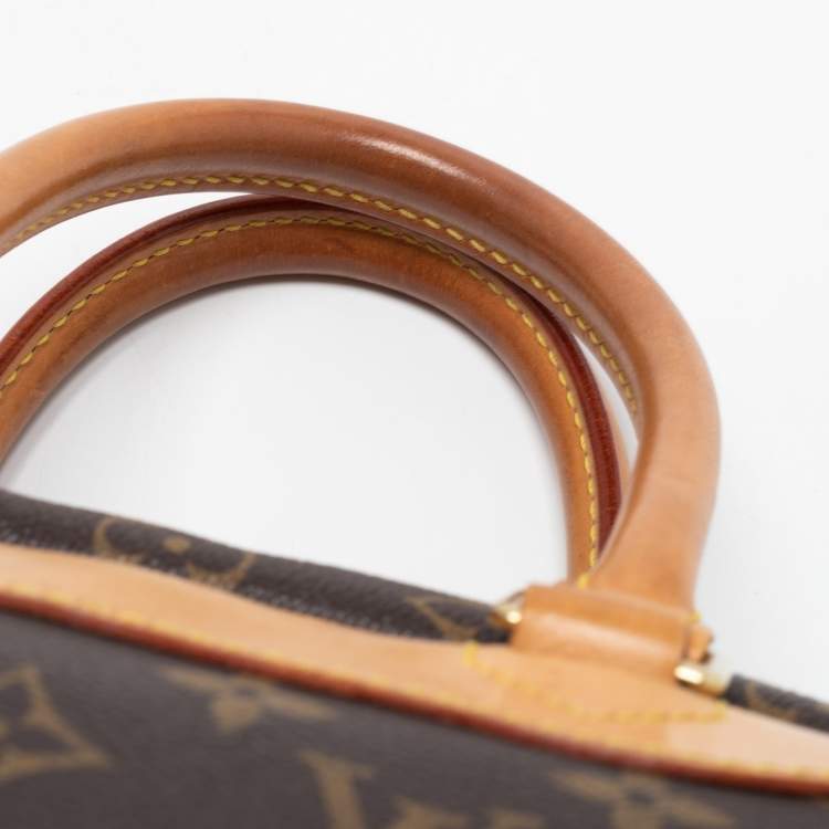Pre Owned Louis Vuitton Monogram Canvas Deauville Bag
