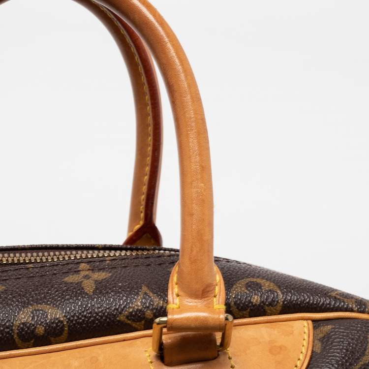 Pre Owned Louis Vuitton Monogram Canvas Deauville Bag