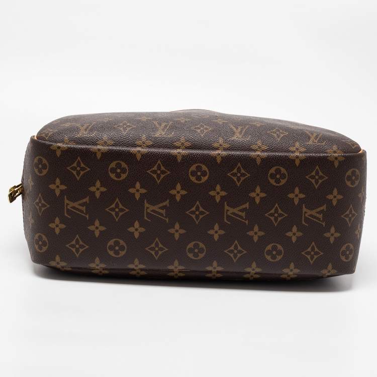 Pre Owned Louis Vuitton Monogram Canvas Deauville Bag
