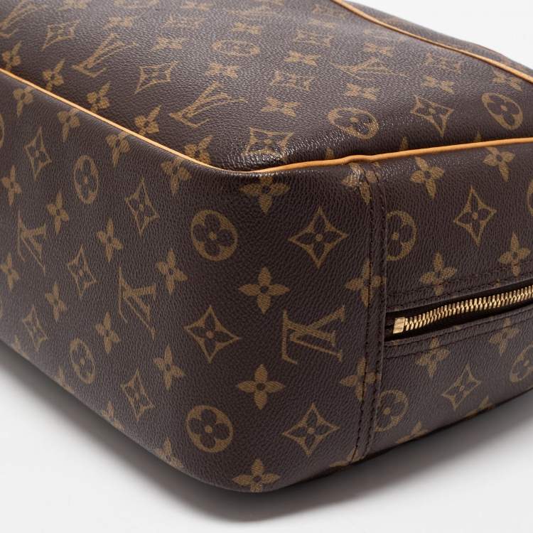 Pre Owned Louis Vuitton Monogram Canvas Deauville Bag