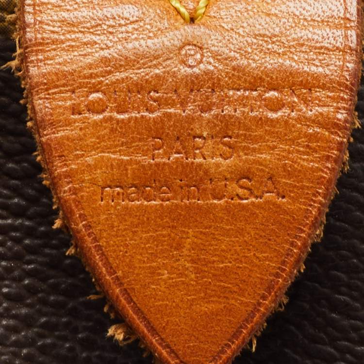Pre Owned Louis Vuitton Monogram Canvas Speedy 30 Bag