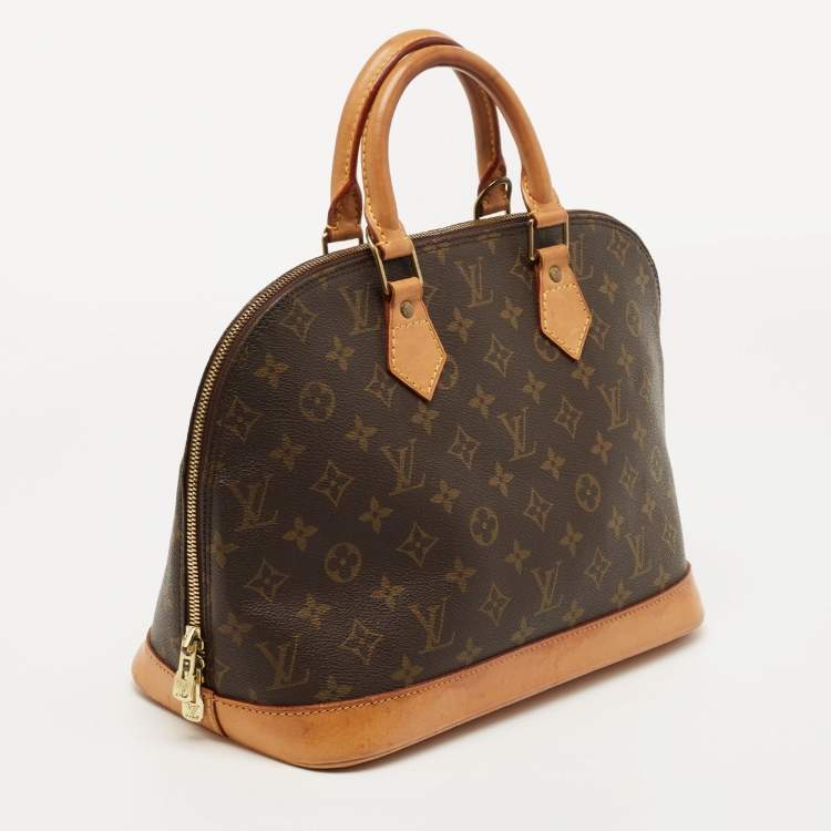 Pre Owned Louis Vuitton Monogram Canvas Alma PM Bag